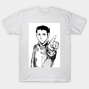 the ace attorney in the past ecopop art T-Shirt